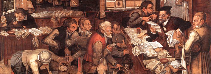 Studio legale - Brueghel - 1561